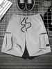 Casual Utility Drawstring Shorts