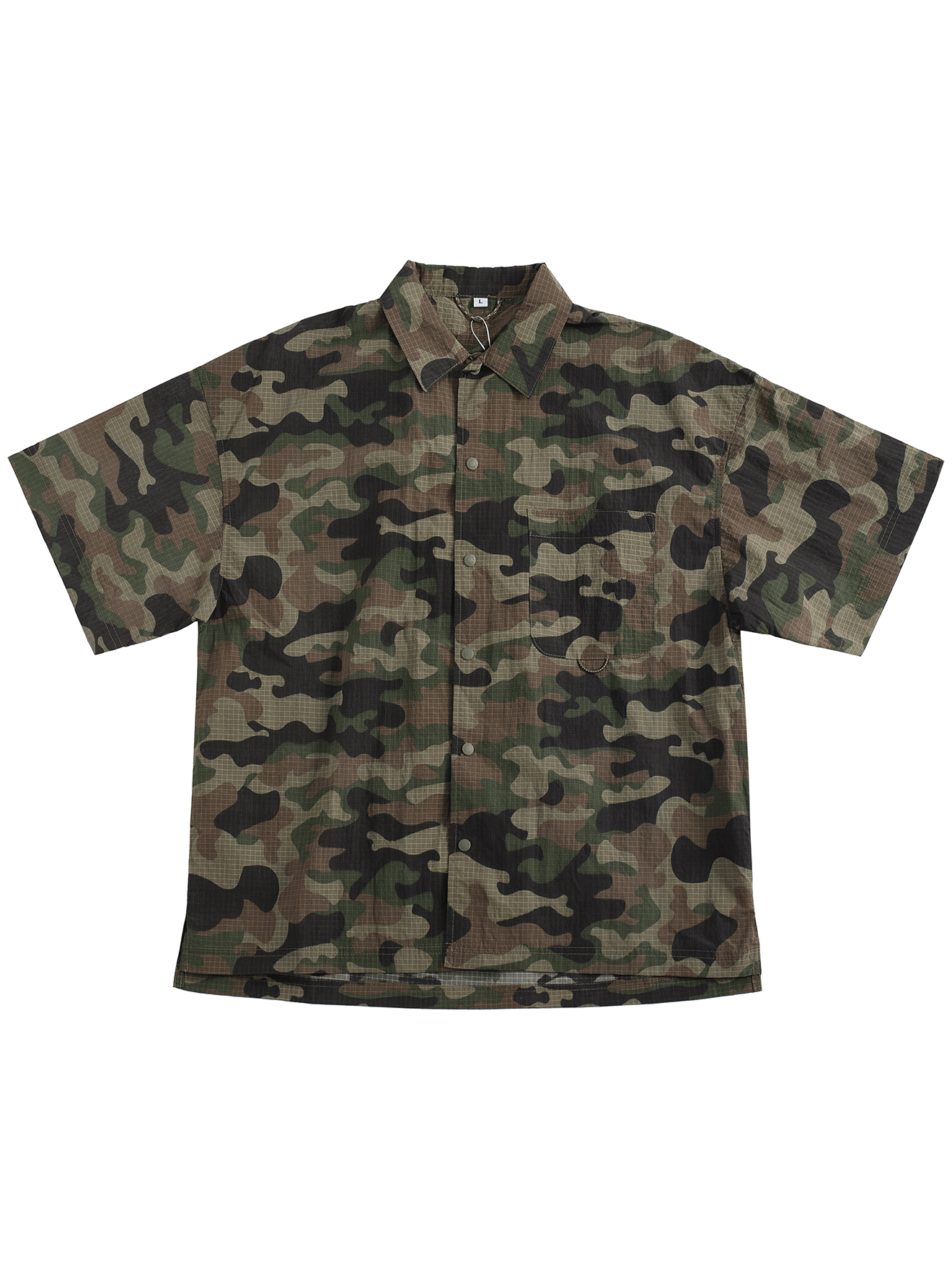 Camouflage Short Sleeved Shirt