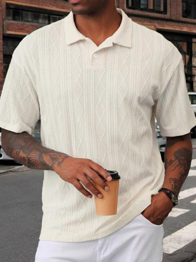 Stand-up POLO shirt