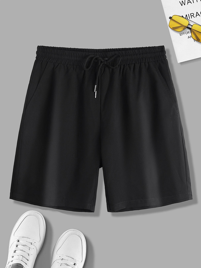 Casual Drawstring Shorts