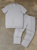 Men's Crewneck Short-sleeved T-shirt And Pants Set