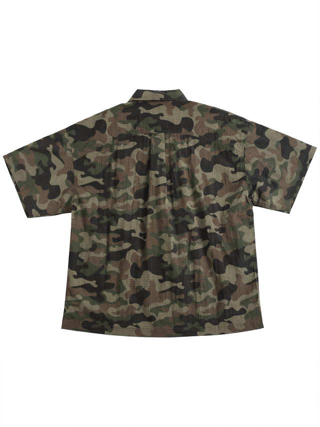 Camouflage Short Sleeved Shirt