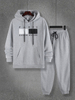 Men's Casual Hooded Sweatshirt And Pants Set