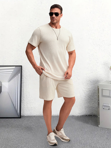 Men's Crewneck Short-sleeved Set