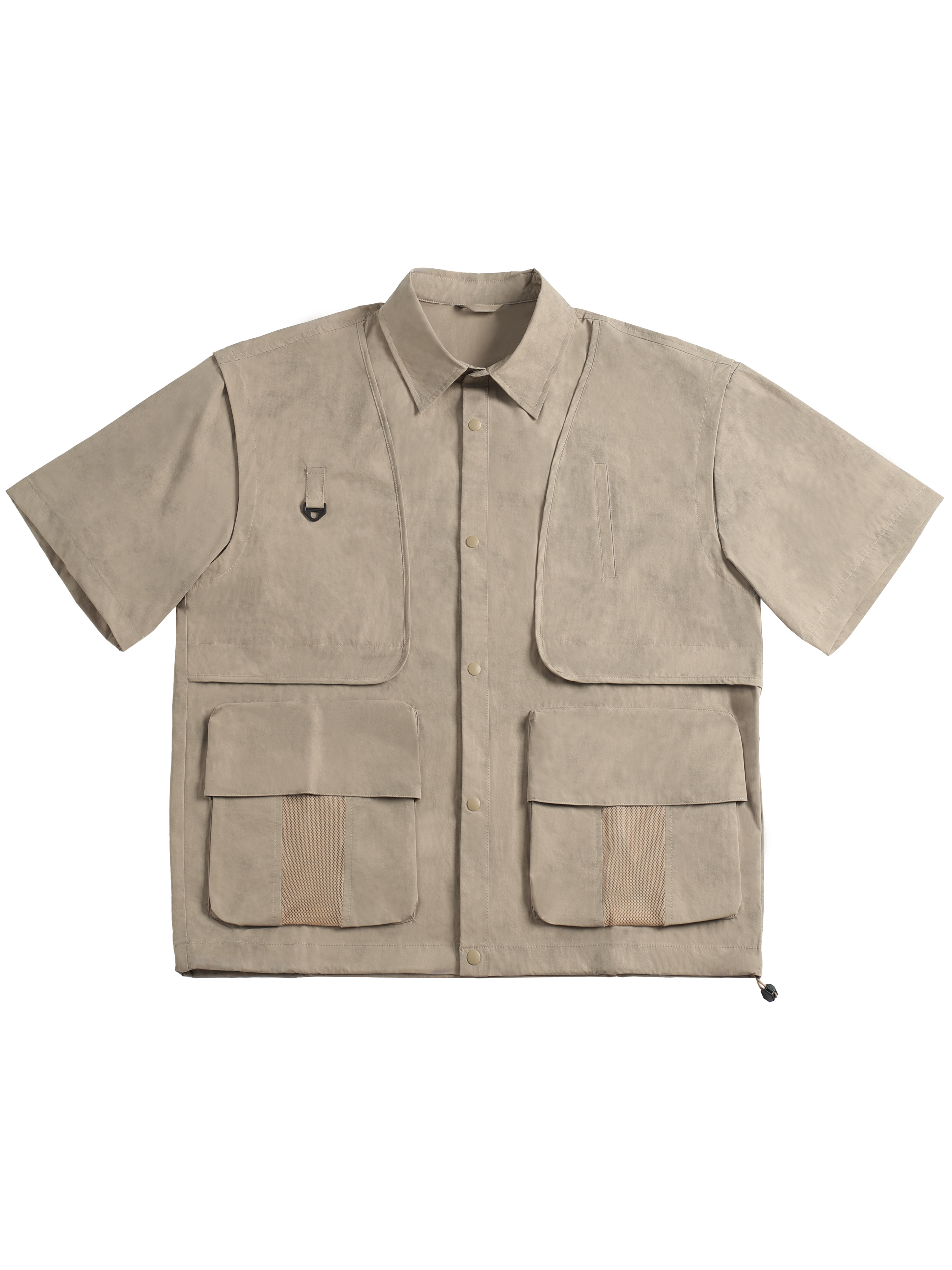 Fake Two-piece Outdoor Short Sleeved Shirt