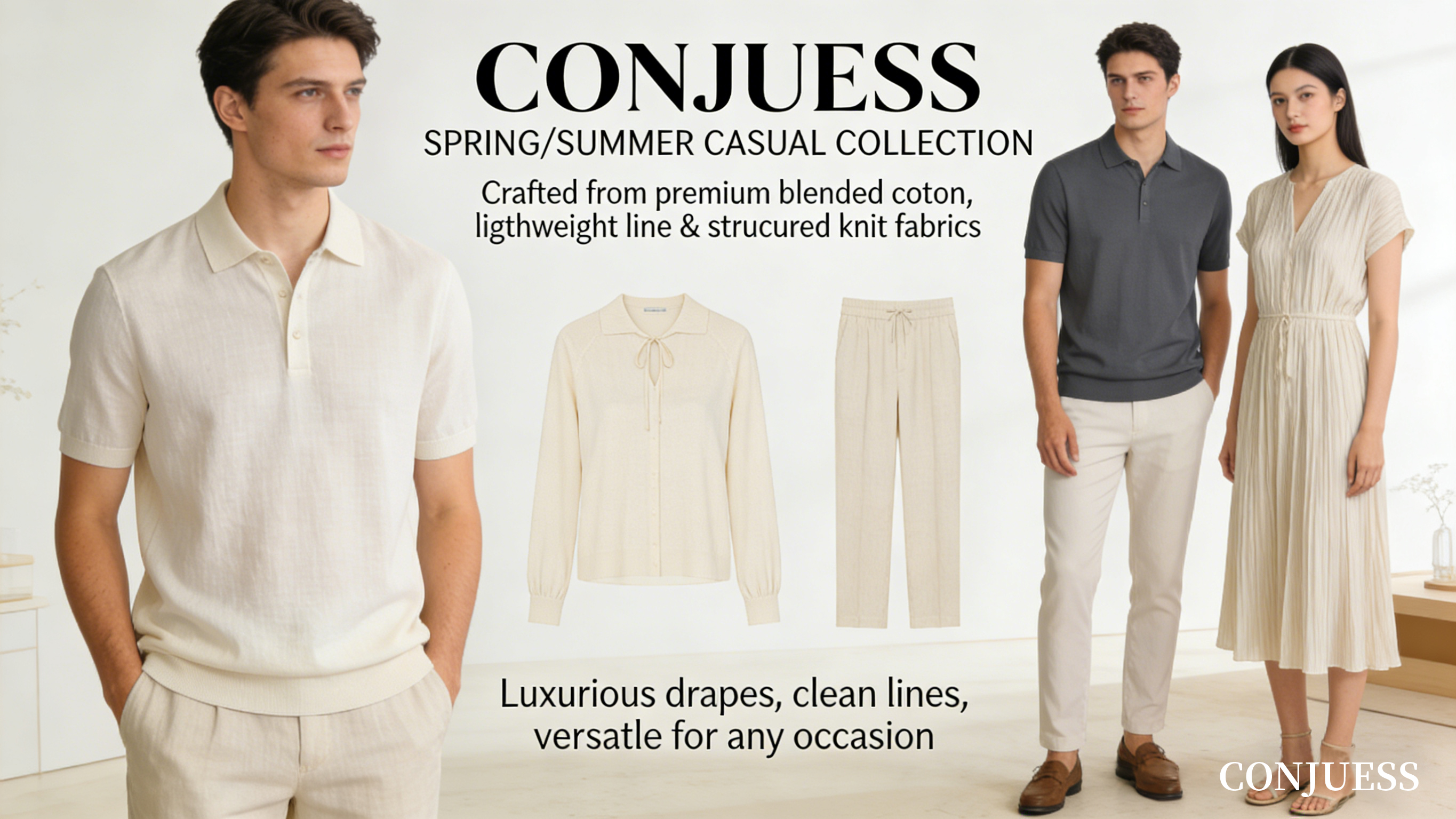 生成男士夏季穿搭图片 (2)