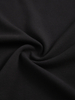 Minimalist Solid Black Oversized T-shirt