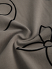 Black Printed Gray T-shirt