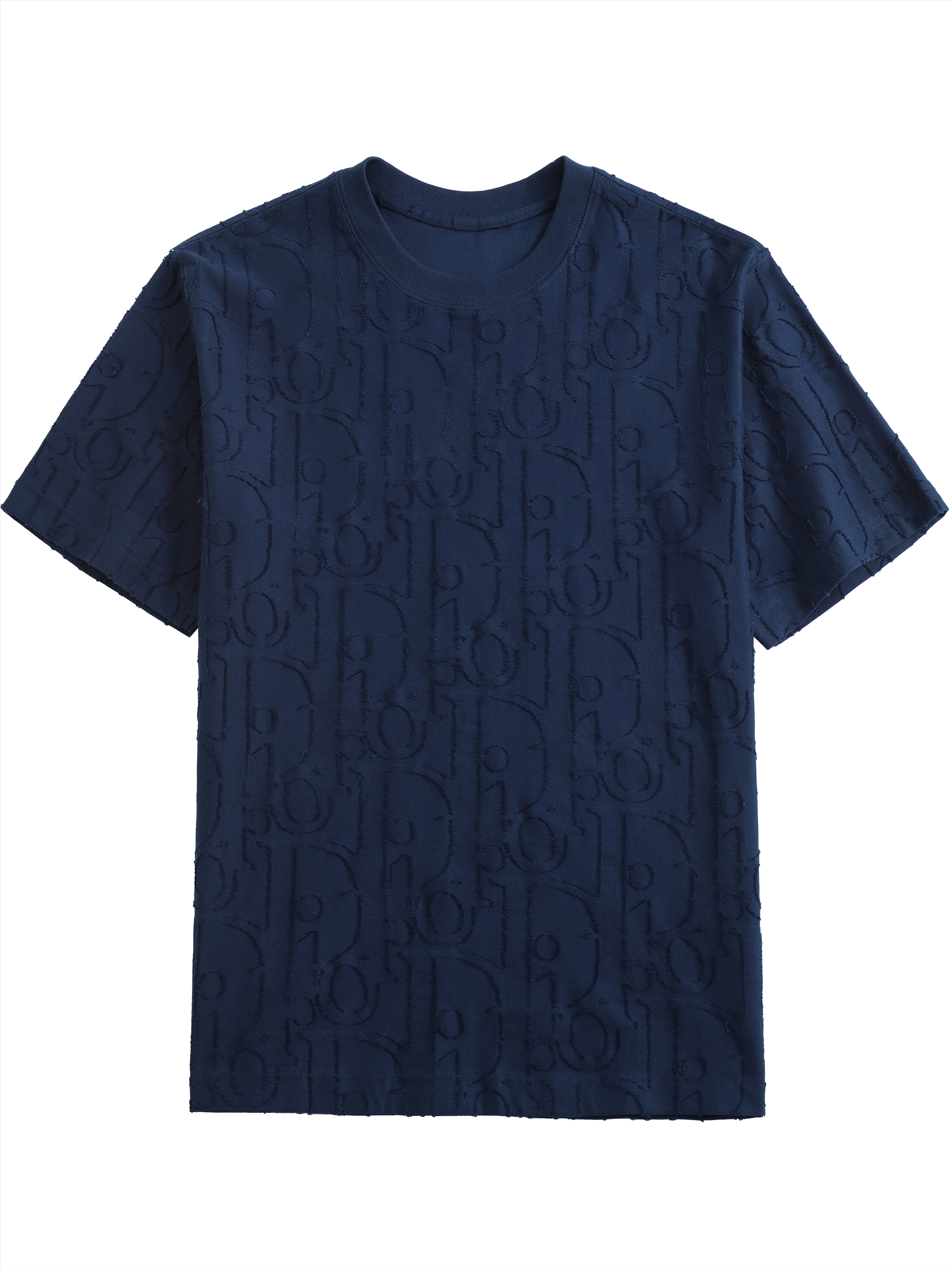 Knitted Jacquard T-shirt