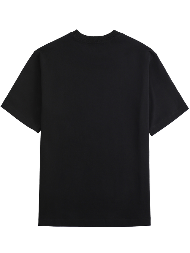 Black Round Neck T-shirt