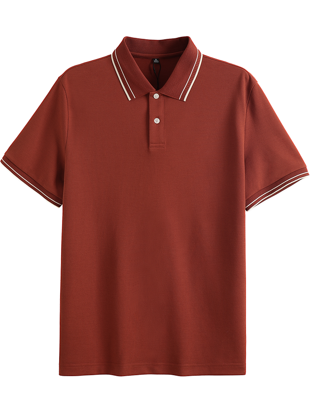 Polo棕红色