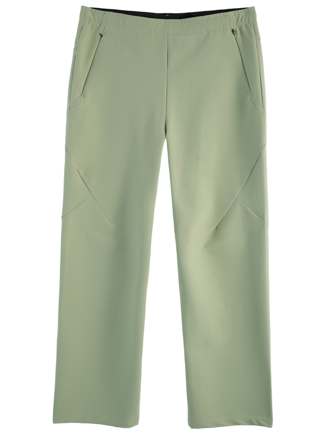 Sage Green Men's Straight Leg Casual Pants