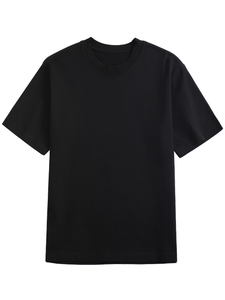 Black Round Neck T-shirt
