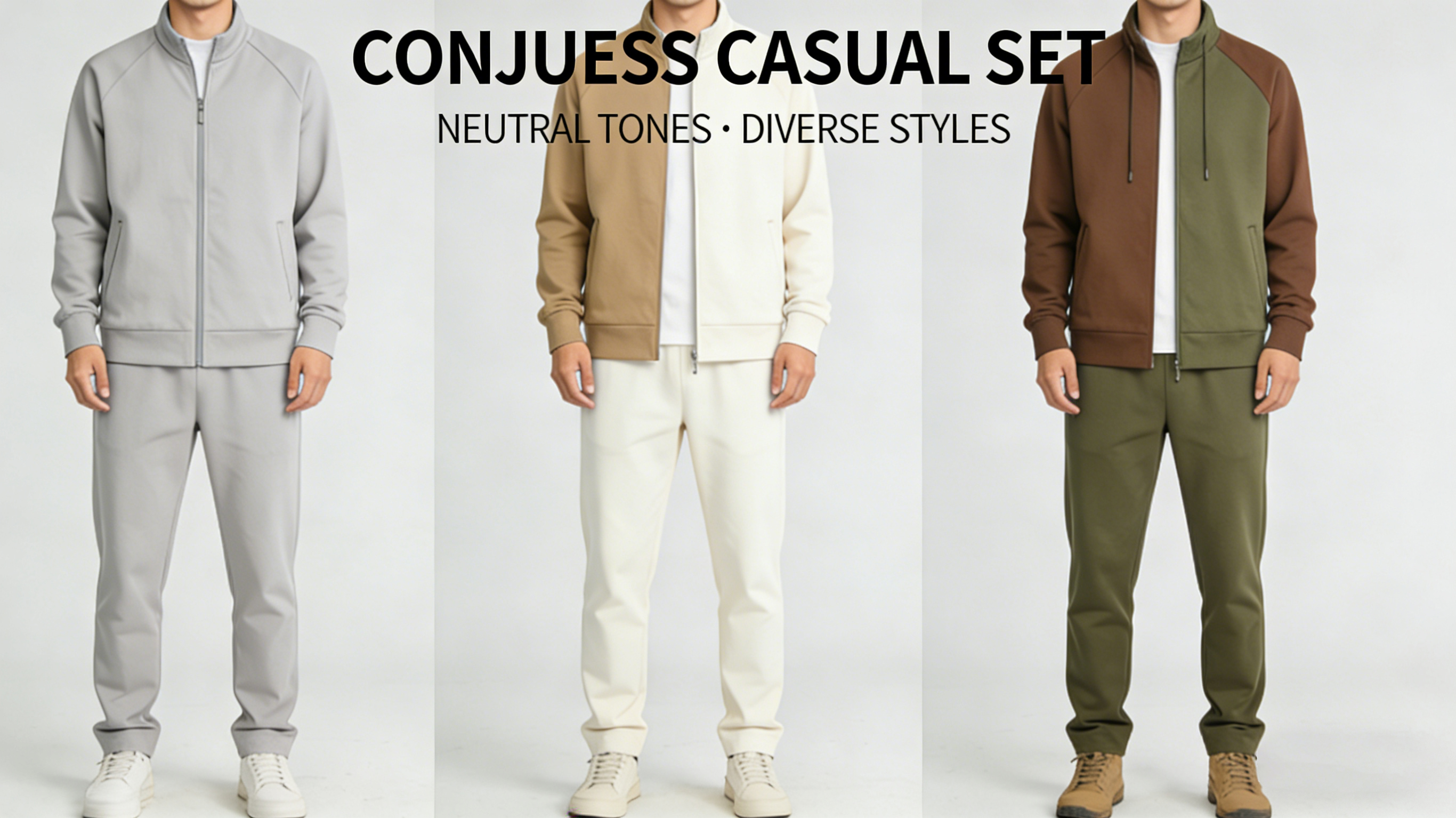 生成男士夏季穿搭图片