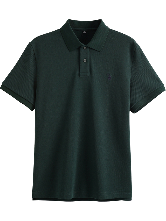 Polo墨绿