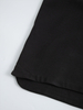 Minimalist Solid Black Oversized T-shirt